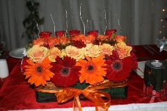 Wedding red & orange